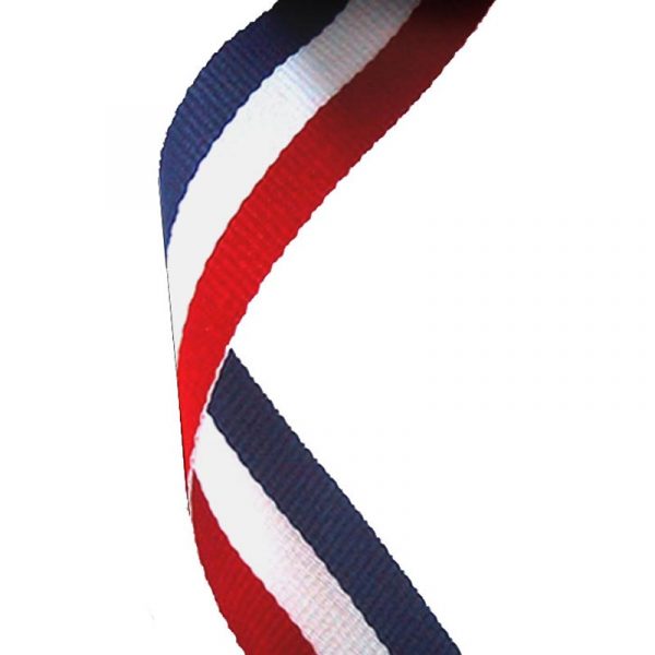 Medal Ribbon Red White & Blue