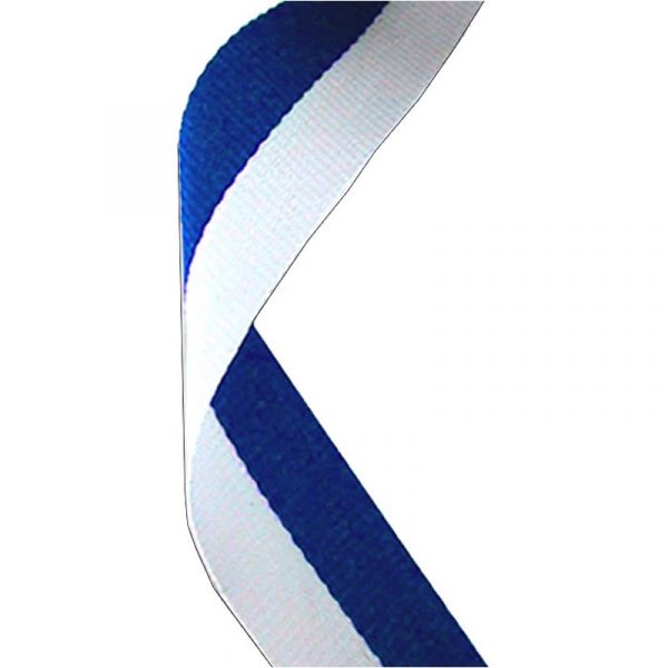 Medal Ribbon Blue & White