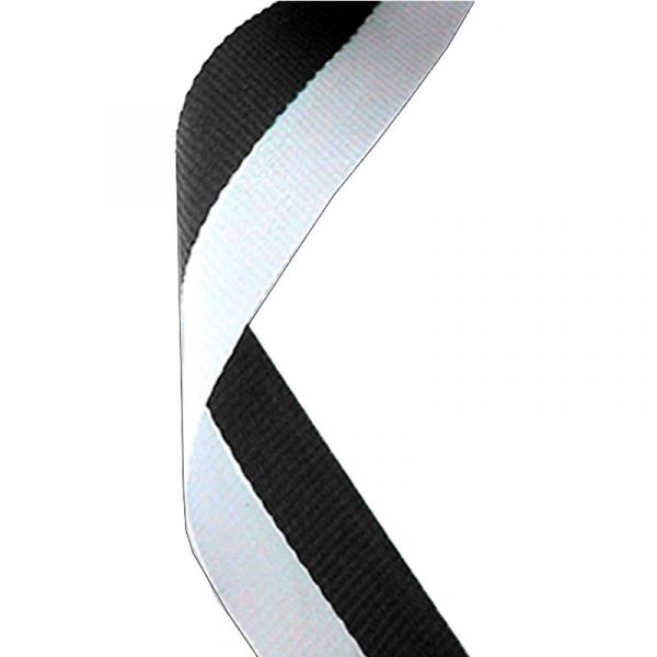 Medal Ribbon Black & White