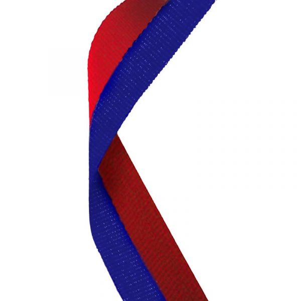 Medal Ribbon Red & Blue