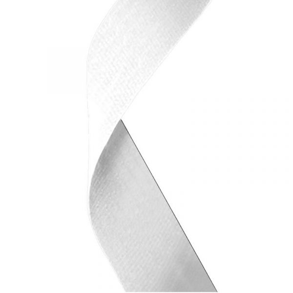 Medal Ribbon White