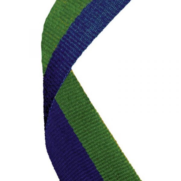 Medal Ribbon Blue & Green