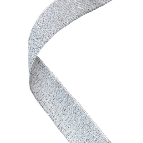 MEDAL RIBBON SILVER - 30 X 0.875in