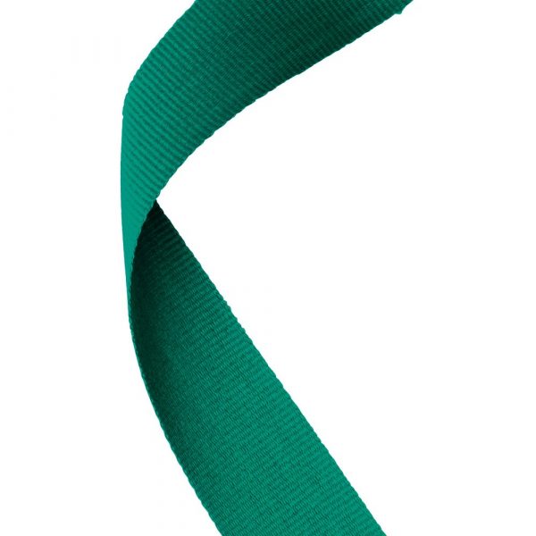 MEDAL RIBBON GREEN - 30 X 0.875in