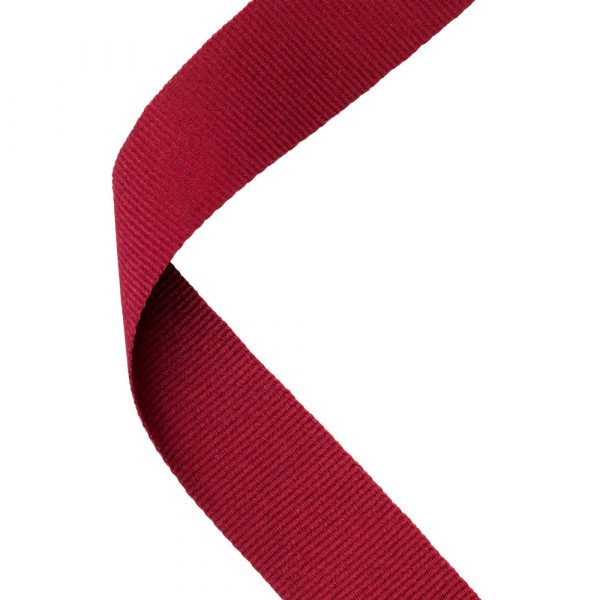 MEDAL RIBBON MAROON - 30 X 0.875in