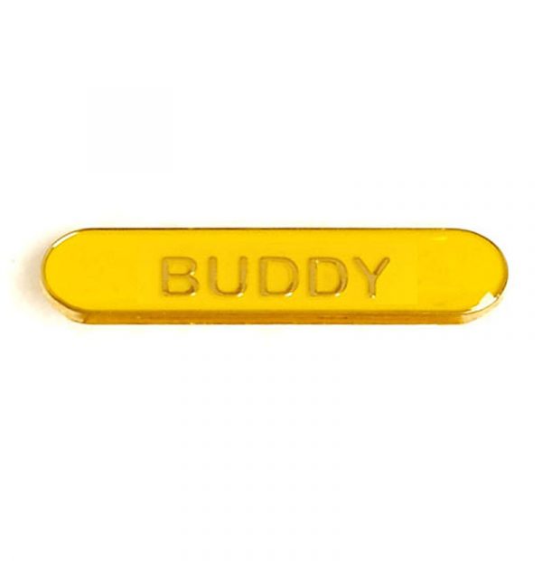 BarBadge Buddy Yellow
