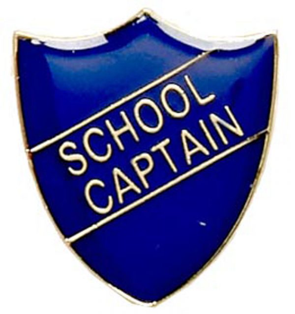 ShieldBadge School Captain Blue