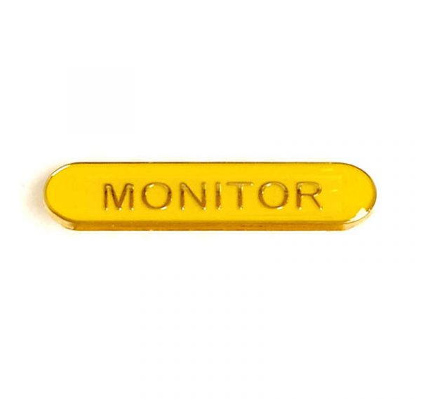 BarBadge Monitor Yellow