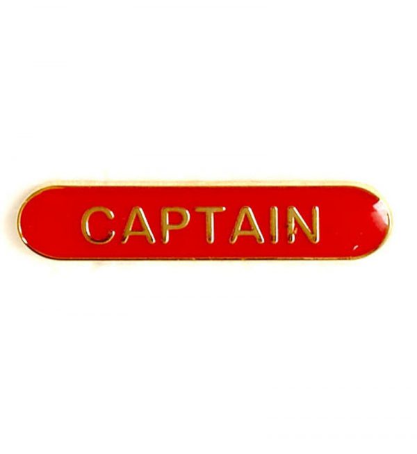 BarBadge Captain Red
