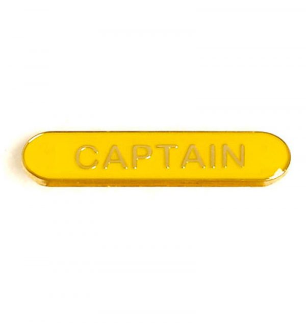 BarBadge Captain Yellow