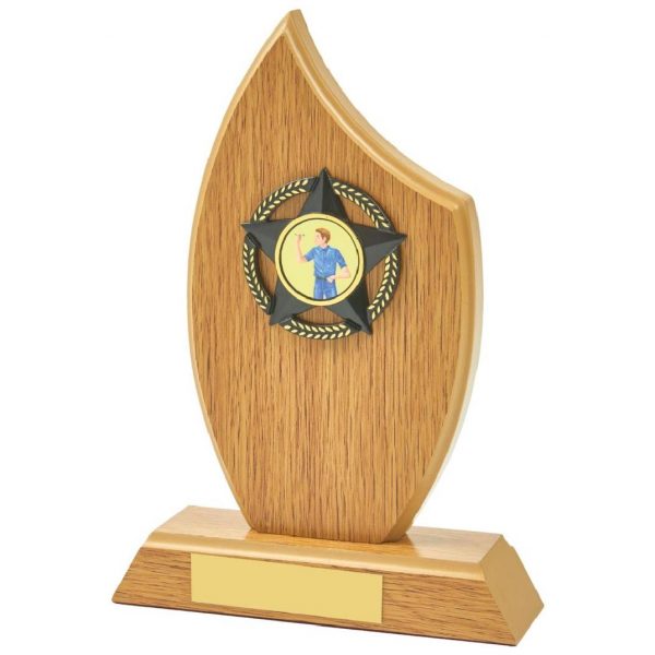 Light Oak Sail Wood Trim Award