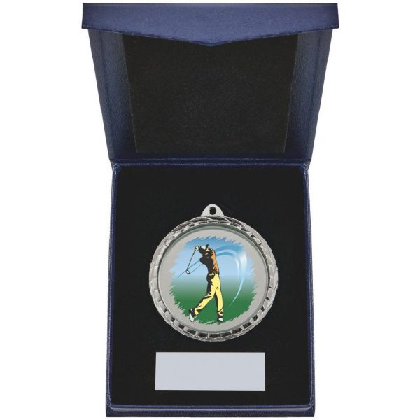 Golf (M) Insert Medal in Presentation Case