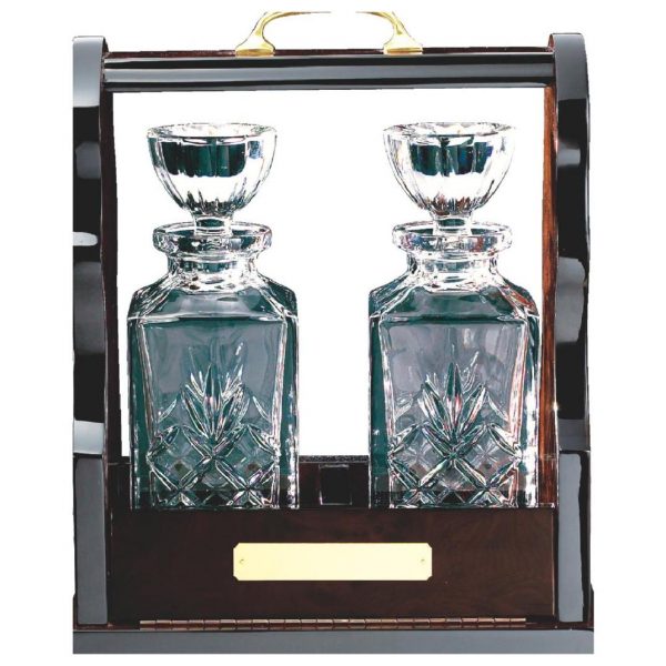 Tantalus with Two Decanters
